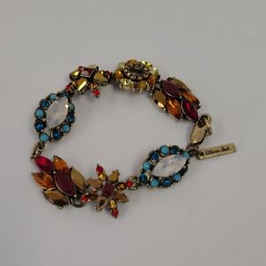 Colorful Gemstone Bracelet by Allison Reed